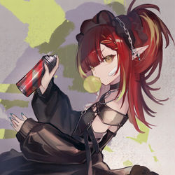 This is a pixiv picture whose title is 奇抜な格好のドゥリン人ちゃん.