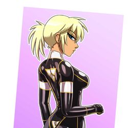 This is a pixiv picture whose title is スーツ試験・Suit Test.