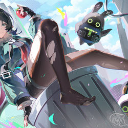 This is a pixiv picture whose title is 简.