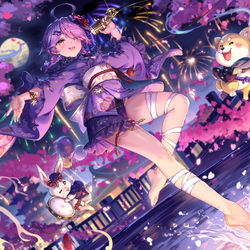 This is a pixiv picture whose title is 杏·罪之本音.