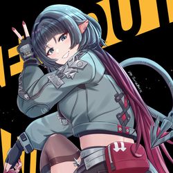 This is a pixiv picture whose title is ジェーン・ドゥ Jane Doe.