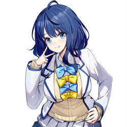 This is a pixiv picture whose title is 八奈見.