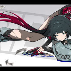 This is a pixiv picture whose title is 简.