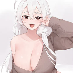 This is a pixiv picture whose title is Nyopu.