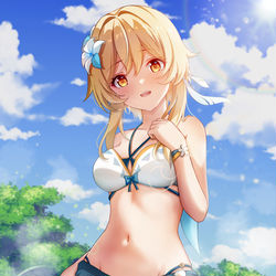 This is a pixiv picture whose title is に、似合ってるかな？.
