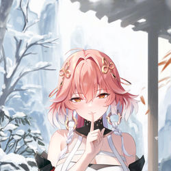 This is a pixiv picture whose title is 無題.