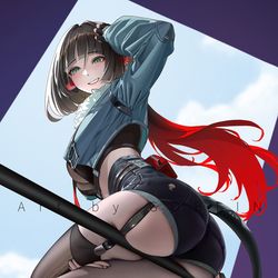This is a pixiv picture whose title is Jane.