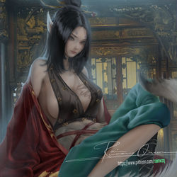 This is a pixiv picture whose title is PingPing [BlackMyth WuKong].