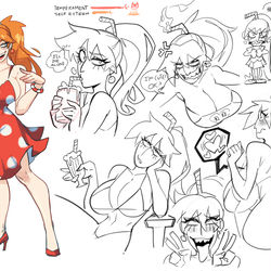 This is a pixiv picture whose title is MilkShake Millie.