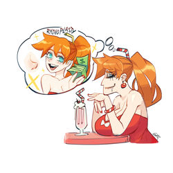 This is a pixiv picture whose title is Millie´s Rhinoplasty.