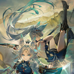 This is a pixiv picture whose title is 画了飞霄将军.
