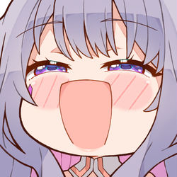 This is a pixiv picture whose title is Smile 🗿.