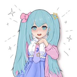 This is a pixiv picture whose title is 初音未來.