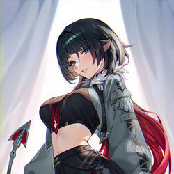 This is a pixiv picture whose title is Jane Doe \ ジェーン・ドゥ.