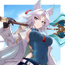 This is a pixiv picture whose title is 劲气冲云霄.