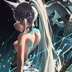 This is a pixiv picture whose title is 飛霄.