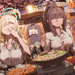 This is a pixiv picture whose title is いざかや.