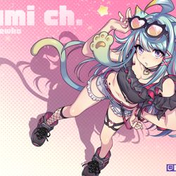 This is a pixiv picture whose title is Rumi ch. 懶貓子.