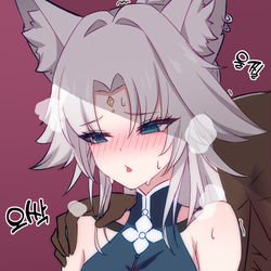 This is a pixiv picture whose title is 비소.