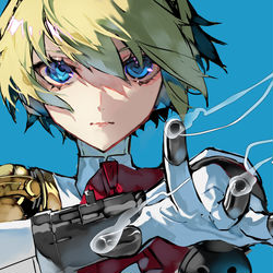 This is a pixiv picture whose title is アイギス.