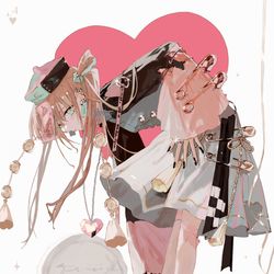 This is a pixiv picture whose title is ♥A.