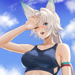 This is a pixiv picture whose title is 🦊Feixiao💪.