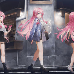 This is a pixiv picture whose title is :D.