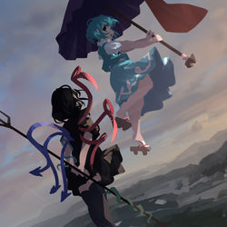 This is a pixiv picture whose title is こがぬえ.