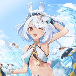 This is a pixiv picture whose title is 瑪拉妮.