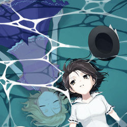 This is a pixiv picture whose title is 寓話とメトシュラ.