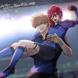 This is a pixiv picture whose title is ゴールセレブレーション.