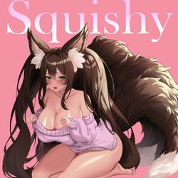 This is a pixiv picture whose title is commission for Squishy.