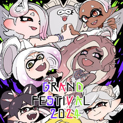 This is a pixiv picture whose title is グランドフェス開幕！.