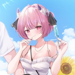 This is a pixiv picture whose title is Skeb 160 柳生めでる様.