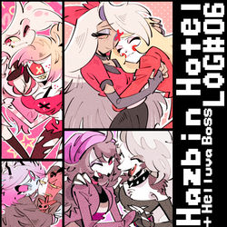 This is a pixiv picture whose title is HazbinHotel+HelluvaBoss LOG#06.