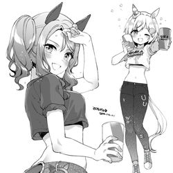 This is a pixiv picture whose title is うまさま.