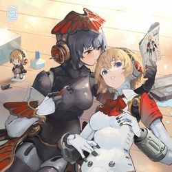 This is a pixiv picture whose title is 贴.