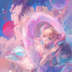 This is a pixiv picture whose title is Summer DAY♡.