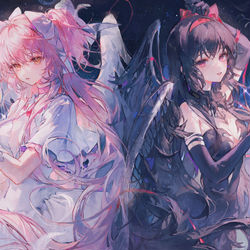 This is a pixiv picture whose title is ♥.
