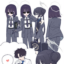 This is a pixiv picture whose title is キサキ❤先生3.