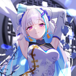 This is a pixiv picture whose title is チーパオエスタ.