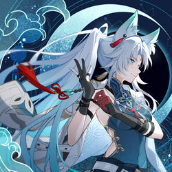 This is a pixiv picture whose title is 飞霄.