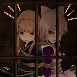This is a pixiv picture whose title is 言い合い和奏ちゃんヨーコちゃん。.
