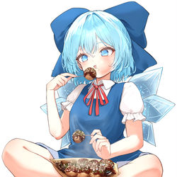 This is a pixiv picture whose title is たこやきちるの.