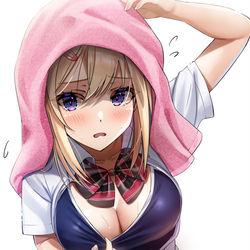 This is a pixiv picture whose title is 暑い日の標準装備.