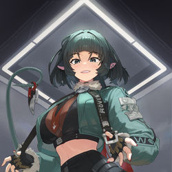 This is a pixiv picture whose title is Jane Doe.