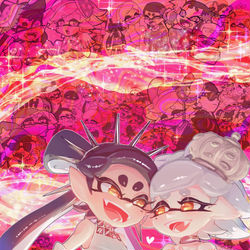 This is a pixiv picture whose title is グランドフェスティバルのシオカラーズ百合.