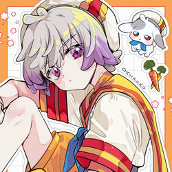 This is a pixiv picture whose title is 兎山大福.
