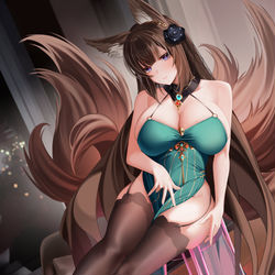 This is a pixiv picture whose title is 天城.