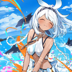 This is a pixiv picture whose title is ムアラニ.